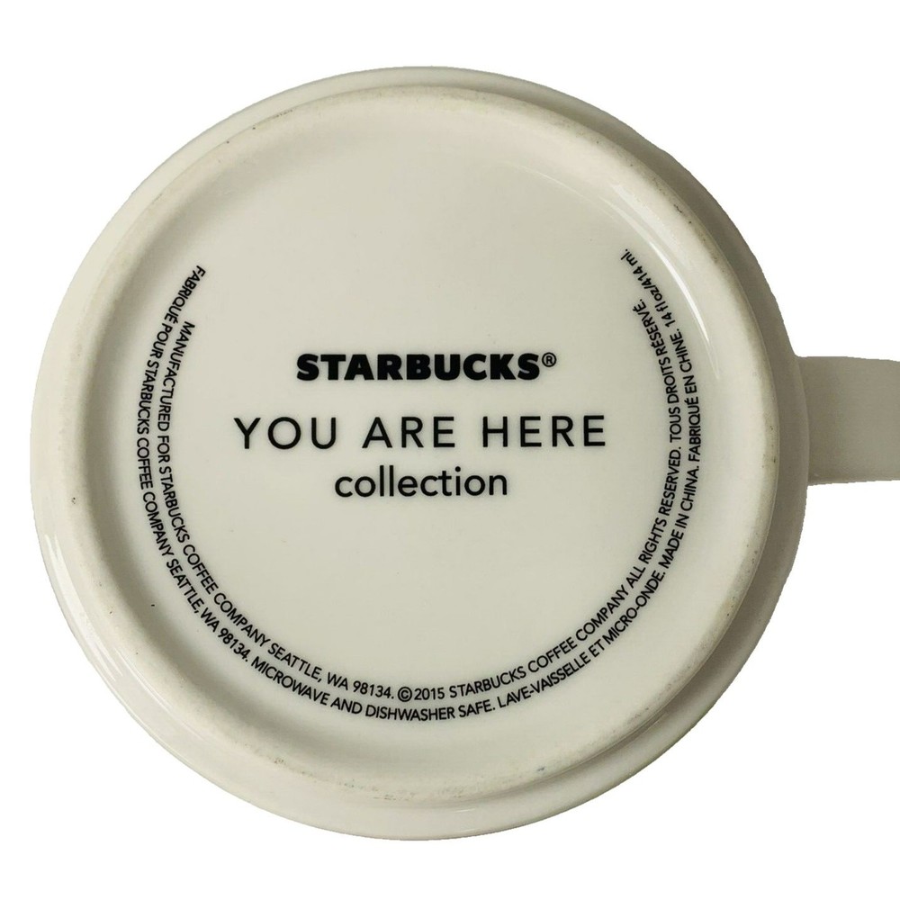 Starbucks Coffee Mug Tennessee You Are Here Collection YAH 2015 - Picture 7 of 11